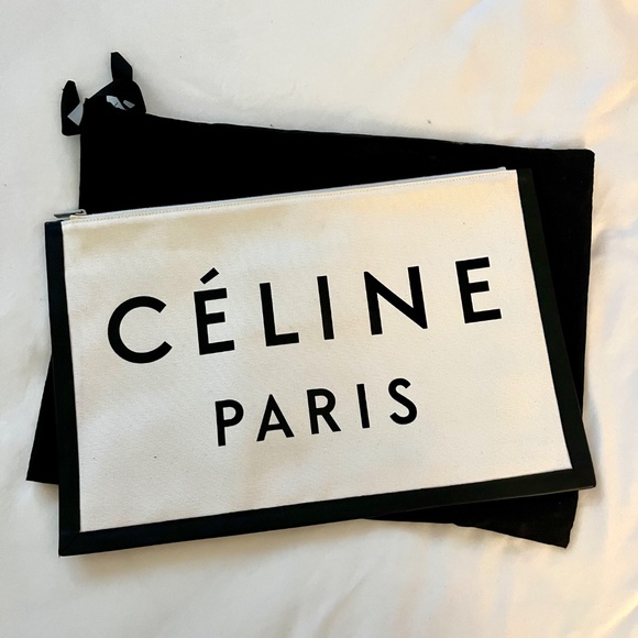 Celine black and white bag - Picture 4 of 9
